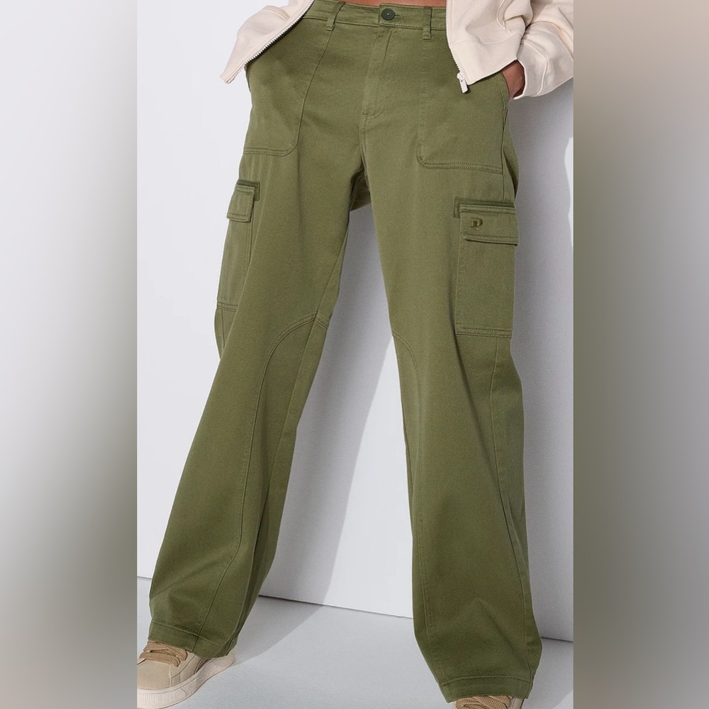 Women's Olive Cargo Pants